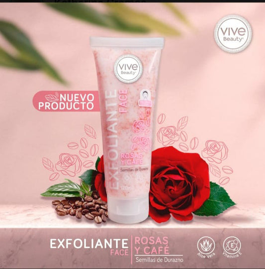 NUEVO Exfoliante Facial de Rosas