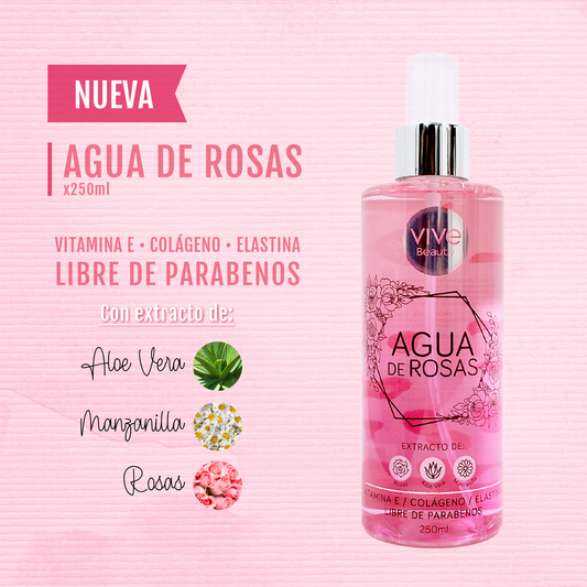 Agua de Rosas 250ml