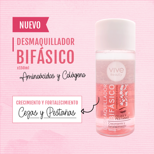 Desmaquillador Bifásico Cejas y pestañas